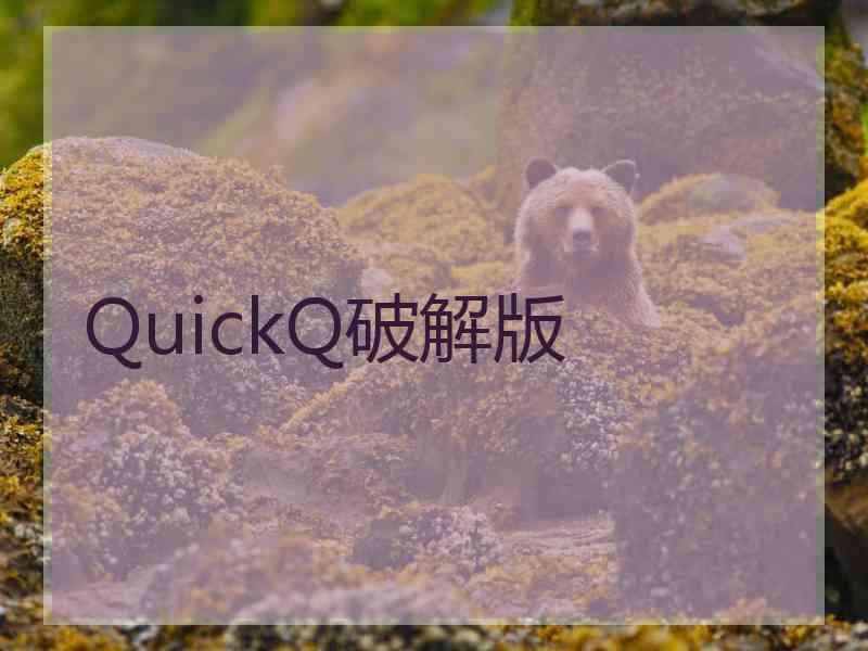 QuickQ破解版