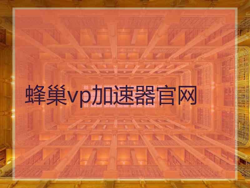 蜂巢vp加速器官网