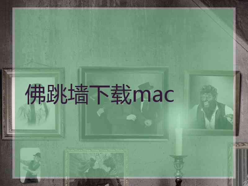 佛跳墙下载mac