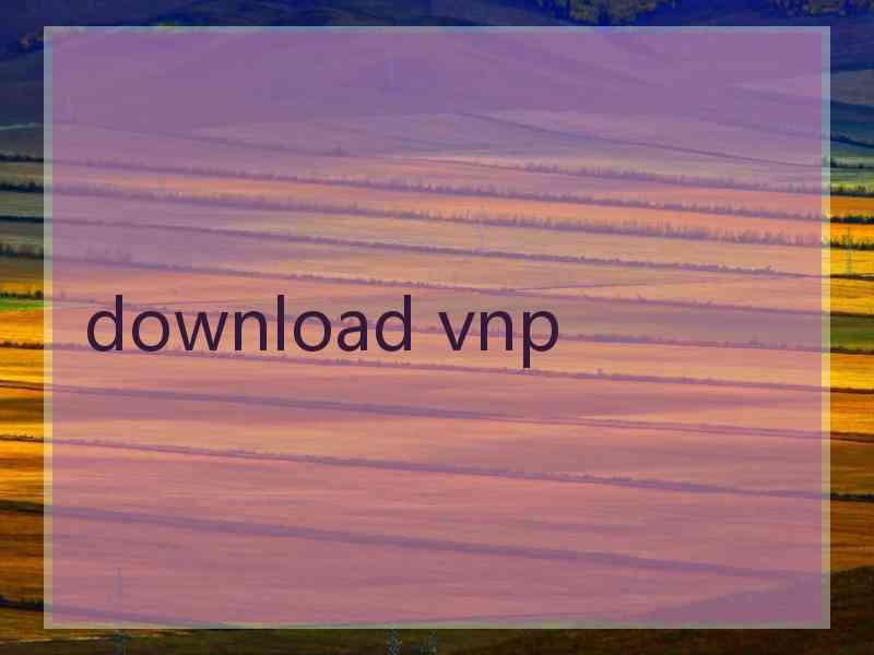 download vnp