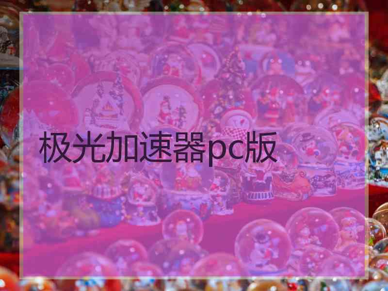 极光加速器pc版