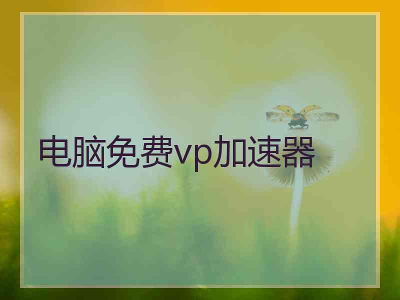 电脑免费vp加速器