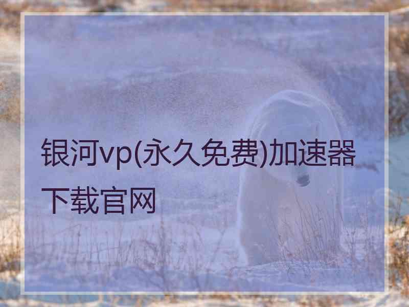 银河vp(永久免费)加速器下载官网