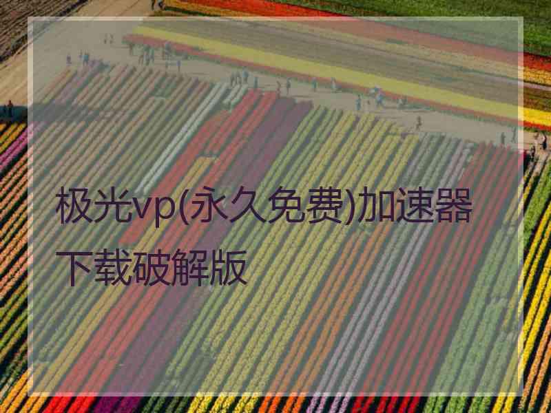 极光vp(永久免费)加速器下载破解版