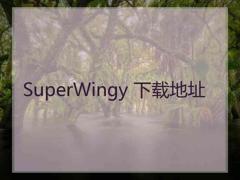 SuperWingy 下载地址