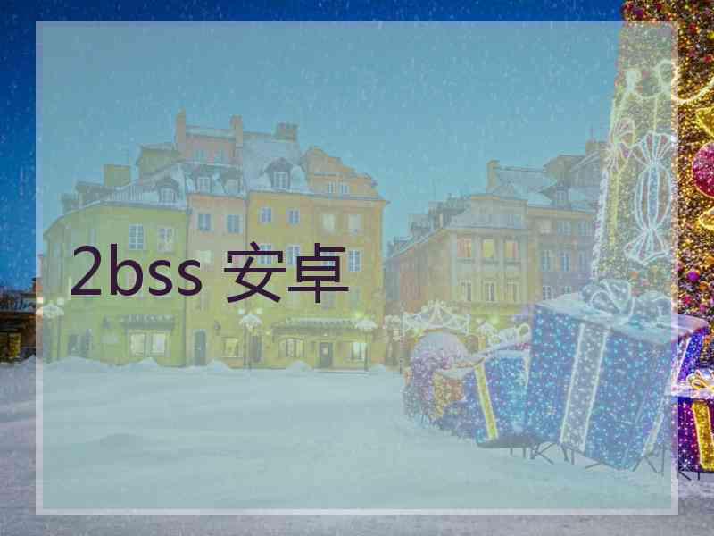 2bss 安卓